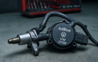 AdBlue injector and pump assembly from a Volkswagen 2.0 TDI CFGB engine