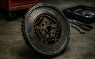 LuK dual-mass flywheel removed from a Mercedes Sprinter 2.2 CDI