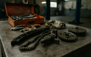 Casses chaîne arbre à cames moteur diesel HDi