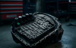 ZF automatic gearbox removed from a Jaguar XE