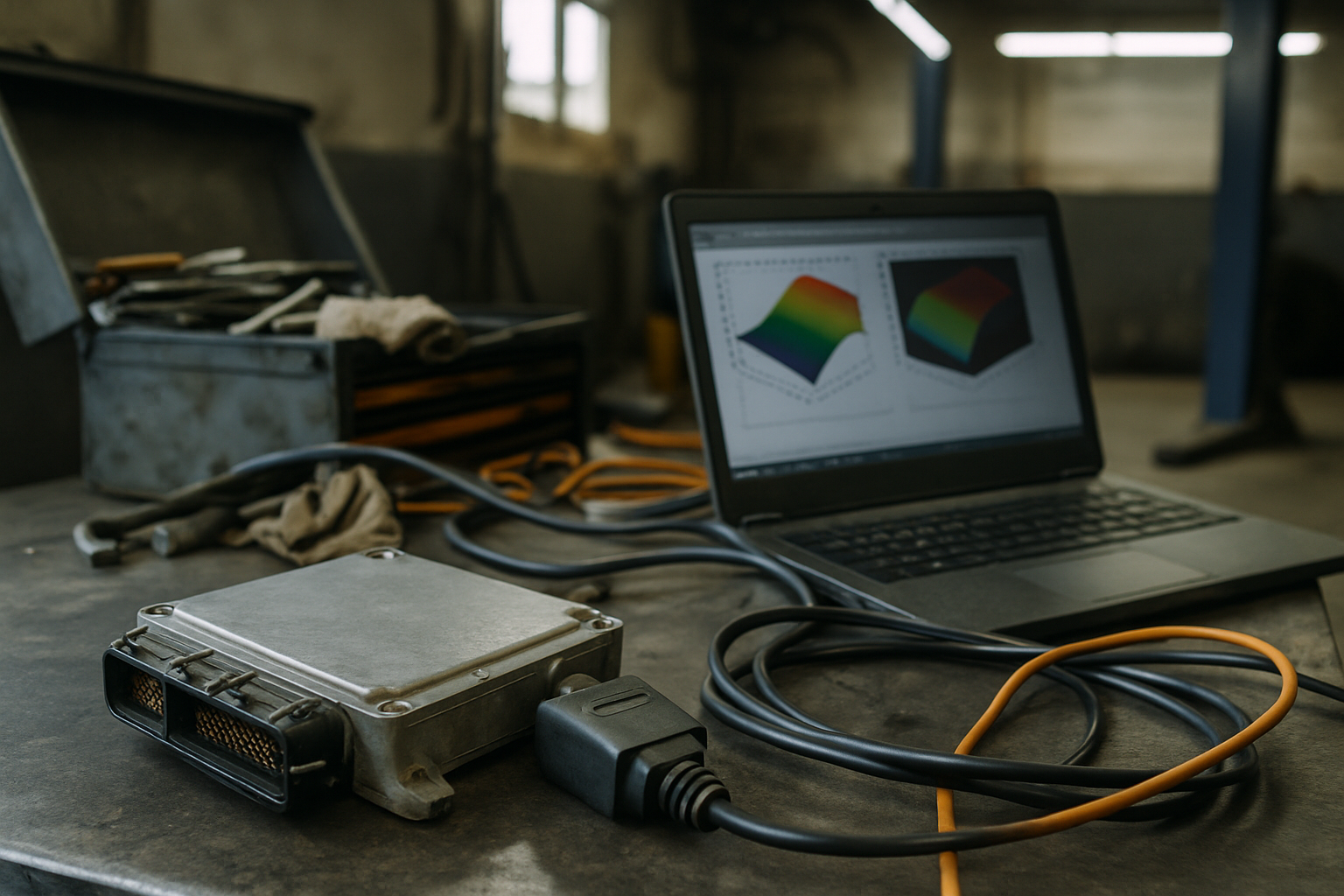 Reprogrammation Mercedes OM642 3.0 V6 calculateur ECU sur établi
