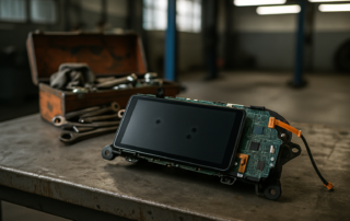 Tableau de bord Peugeot 3008 digital en panne