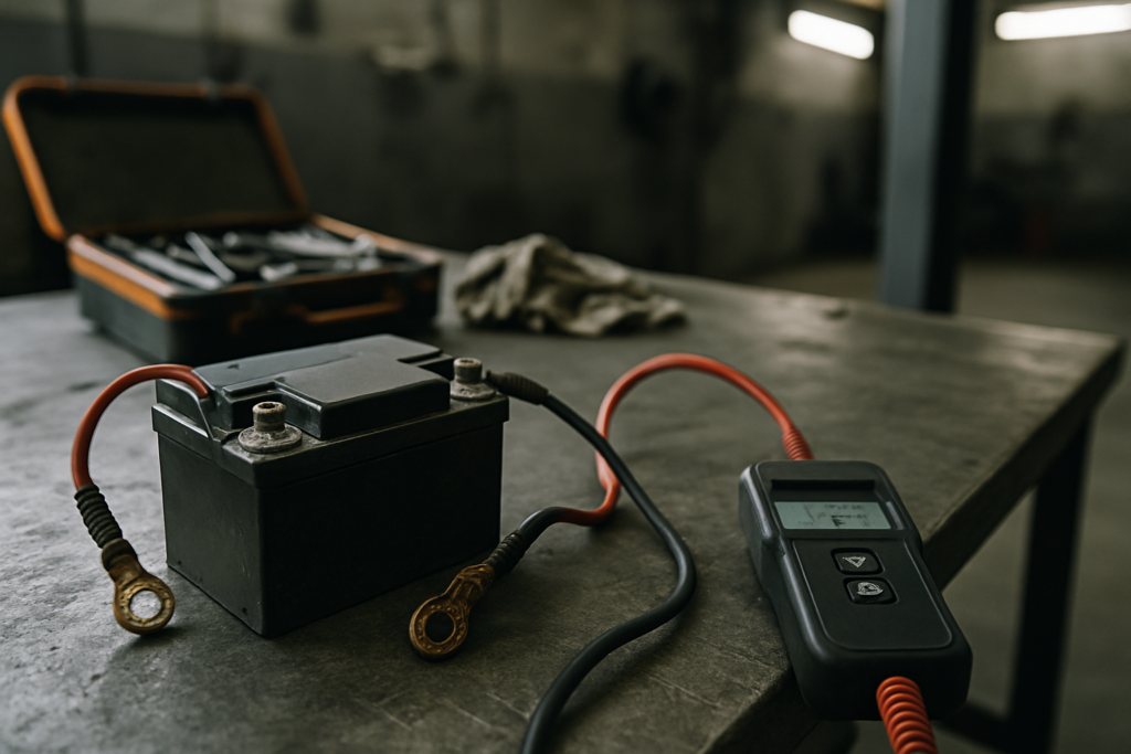 Batterie 12V Toyota Yaris hybride déchargée