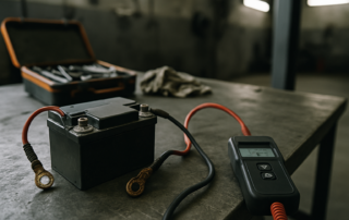 Batterie 12V Toyota Yaris hybride déchargée