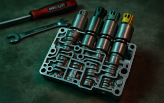 automatic transmission solenoid valve removed from a Ford Ranger gearbox