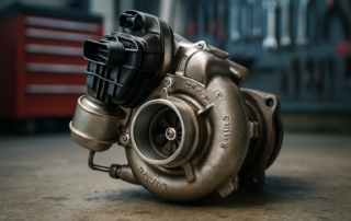 variable geometry turbocharger from a Fiat Ducato 2.3 Multijet engine